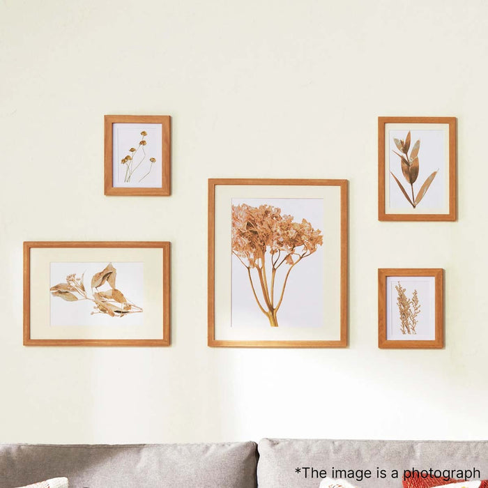 PICTURE FRAME 40X50 SIZE (A3 W / MAT) LBR N3