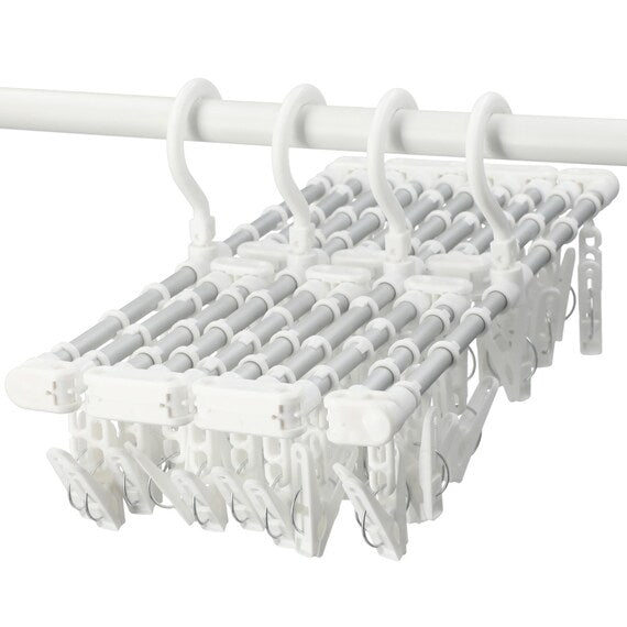 FOLD TO SMALL SIZE ALUMINIUM PINCH HANGER 60P