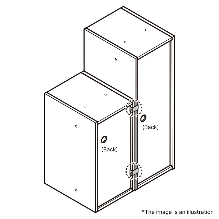 N-CLICK CONNECTING BRACKET 2P