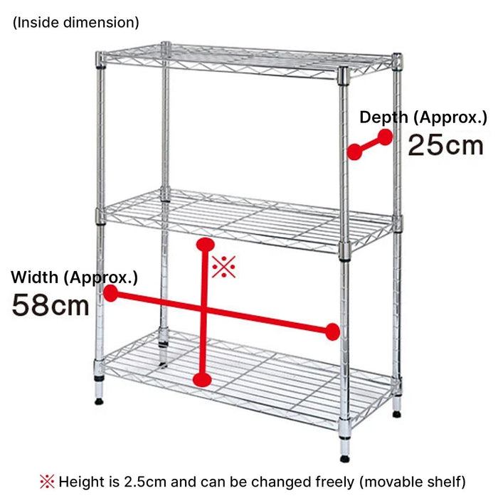 STEEL RACK STANDARD 6530 2-TIER DGY