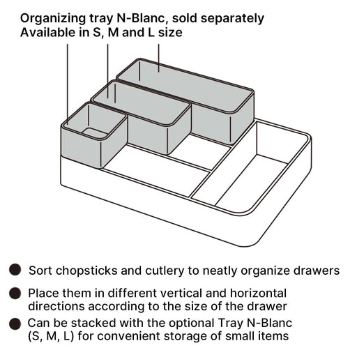 Cutlery Tray WH N-Blanc