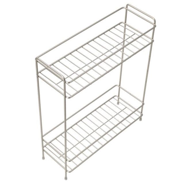 Kitchen Badha Rack WIRE BATH RACK 2-TIER FB20022 W30XD11XH36.5