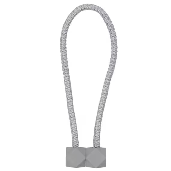 CURTAIN MAGNET TASSEL 2P GY DH201