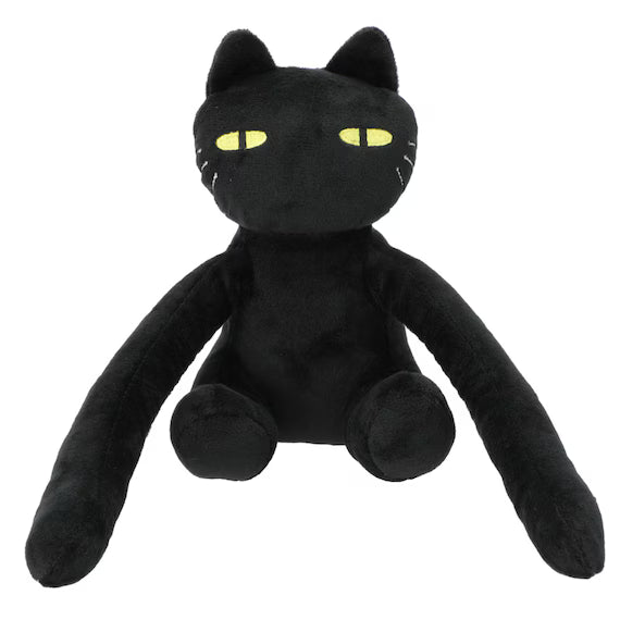 MAGNET TASSEL CAT BK DH205