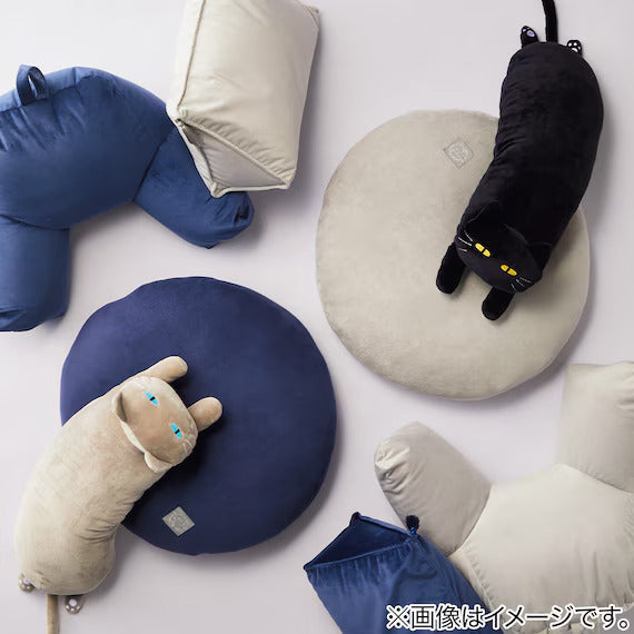 MOCHIMOCHI CUSHION COVER CAT 2 BK