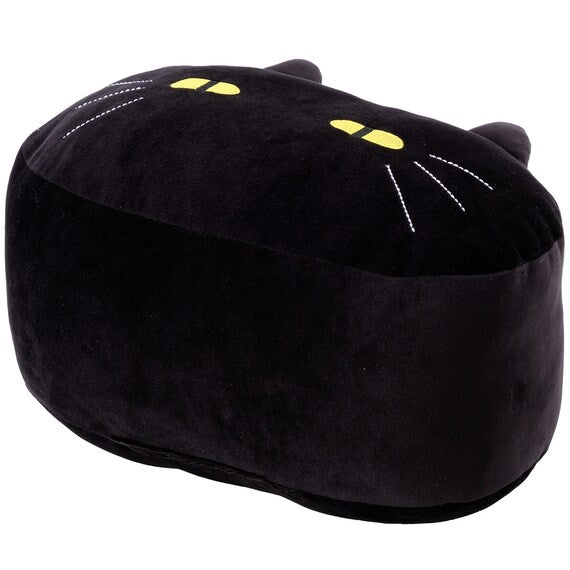 置物 TOMOTAKE Cat Cushion nero MOCHIMOCHI CUSHION CAT BK SC142