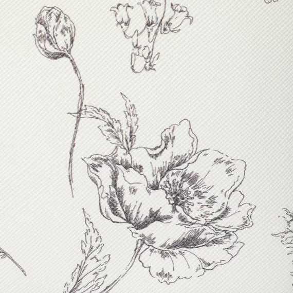 COSMETIC CARRY BW FLOWER LINE S NT-2205