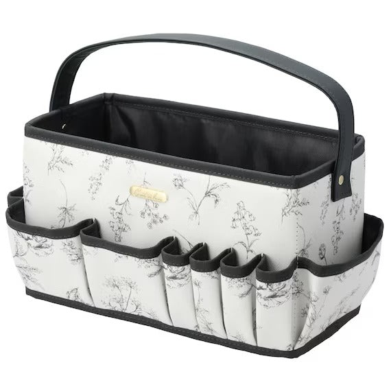 COSMETIC CARRY BW FLOWER LINE L NT-2205