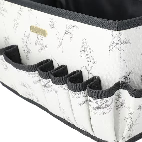 COSMETIC CARRY BW FLOWER LINE L NT-2205