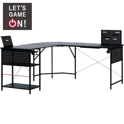 L-Shaped Corner Desk GM003 160 BK