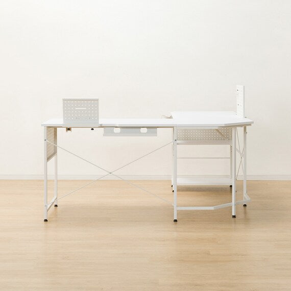 L-Shaped Corner Desk GM003 160 WH