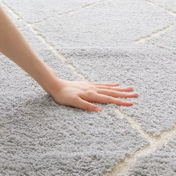 TUFTED RUG 185X185 GY SR003