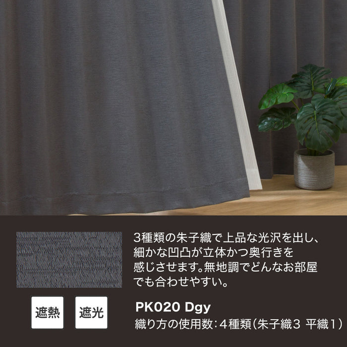 CURTAIN PK020 DKGY 100X200X2