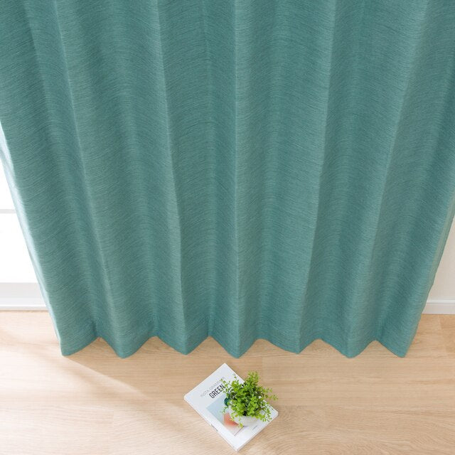 LIGHT-BLOCKING, FIRE-RETARDANT CURTAINS (PALETTE 3, GREEN 100X135X2)