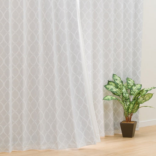 Curtain Pattern2 GY 100X178X2