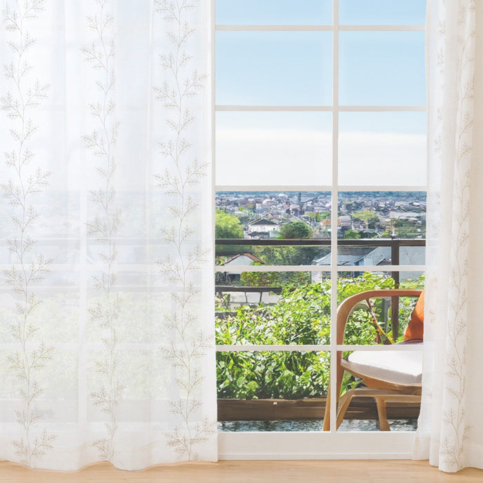 LACE CURTAIN ANV002 100X198X2