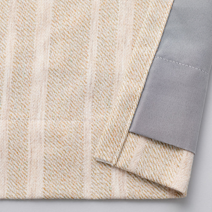 LINED LIGHT-BLOCKING / HEAT INSULATION CURTAIN (ANV001 100X200X2) (LIVING IN COMFORT)