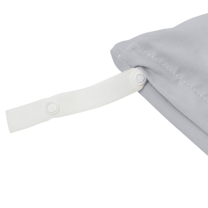 QUILT COVER POLYESTER WASH GY Q