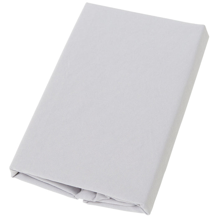 BED PILLOW COVER POLYESTER WASH GY