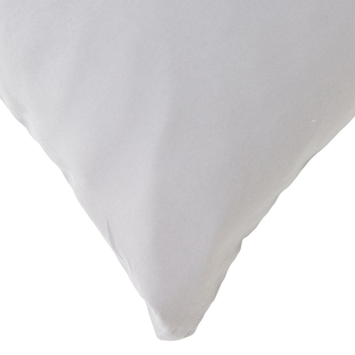 BED PILLOW COVER POLYESTER WASH GY