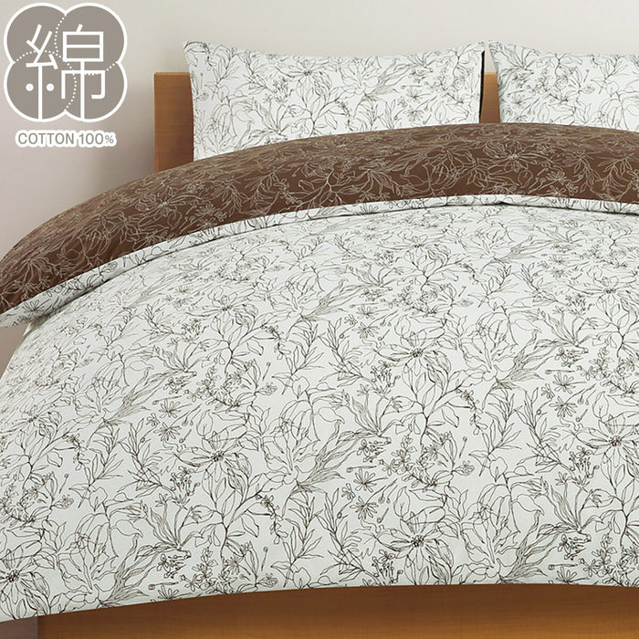 QUILT COVER SKETCHLEAF S