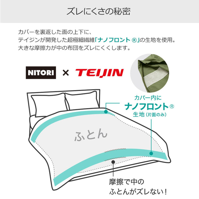 QUILT COVER N-GRIP BOTANICA D
