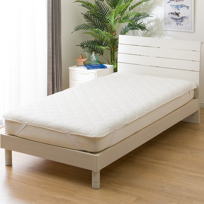 MATTRESS PAD N-COOL K WH S2401