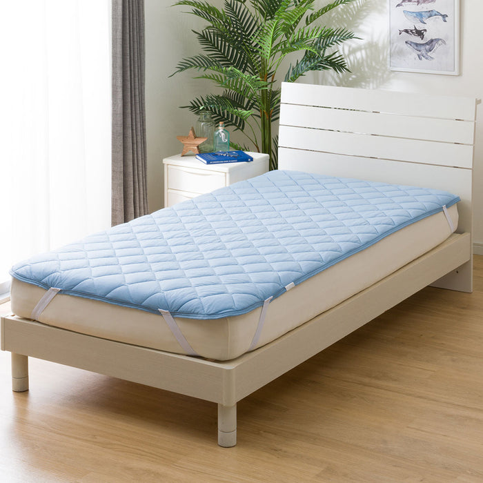 MATTRESS PAD N-COOL SP WD BL S2402