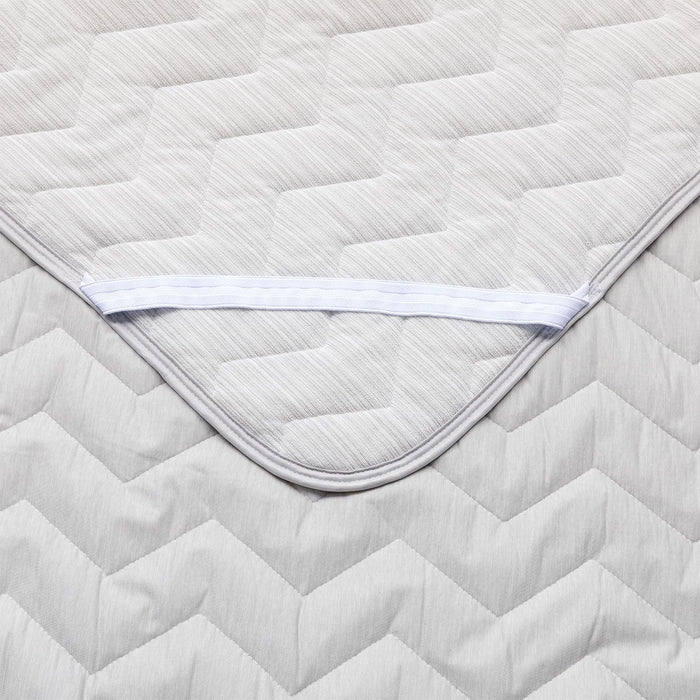 MATTRESS PAD N-COOL WSP WD GY S2403