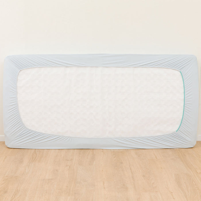 STRETCH FITTEDSHEET38 NFIT FT03 PLAIN BL SD-D