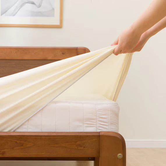 STRETCH FITTEDSHEET38 NFIT FT03 PLAIN IV GQ-K