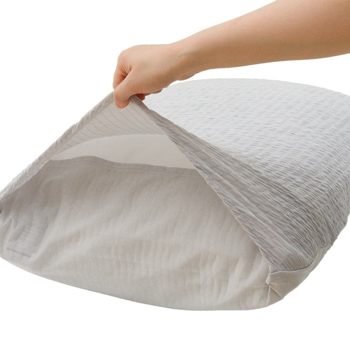 BED PILLOW COVER N-COOL WSP GY 24NC-21 LARGE