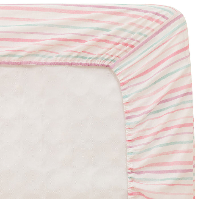 FITTED SHEET 38 PT41 FLORAL PATTERN RO D