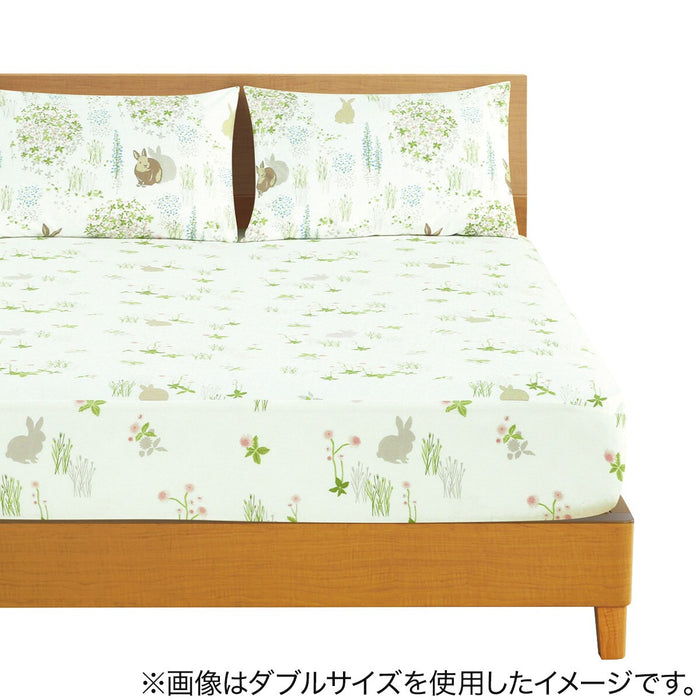 FITTED SHEET 38 PT42 RABBIT PATTERN D