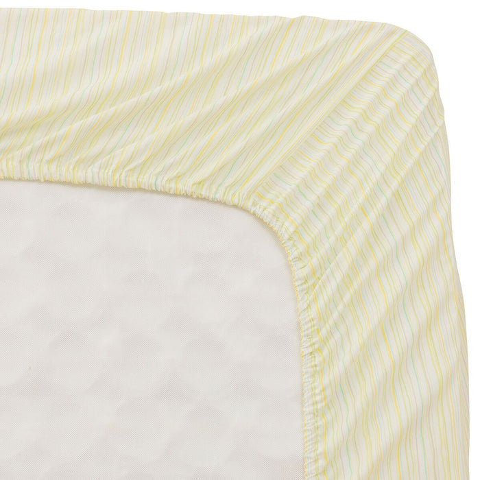 FITTED SHEET 38 PT44 LEAVES PATTERN GR D
