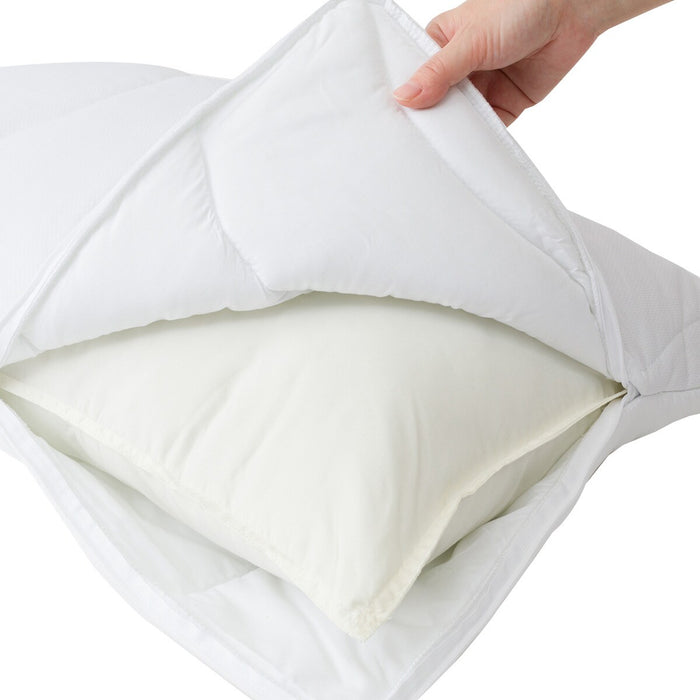 REVERSIBLE DRY PILLOW PROTECTOR 2