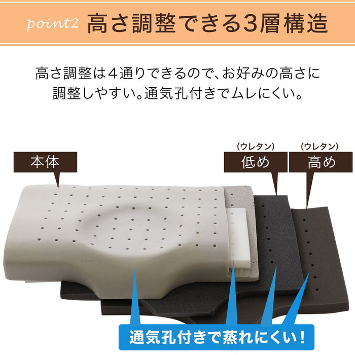 LATERALLY LAID SLEEP EASILY BED PILLOW NATURAL FIT PREMIUM