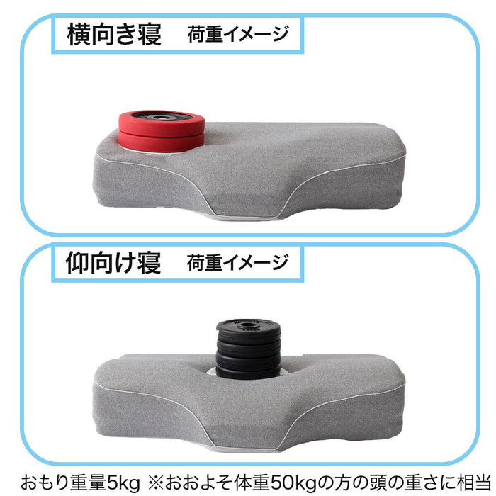 LATERALLY LAID SLEEP EASILY BED PILLOW NATURAL FIT PREMIUM