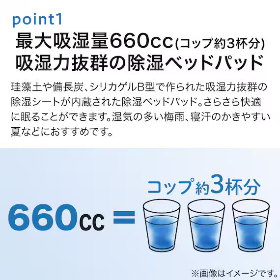 DEHUMIDIFICATION MATTRESS PAD S B2302