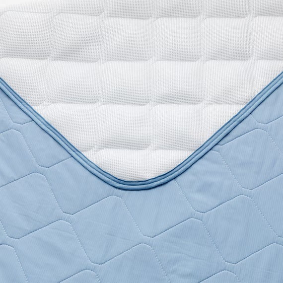 PADDED SHEET TOPPER WITHOUT BANDS N COOL SP S BL S2502