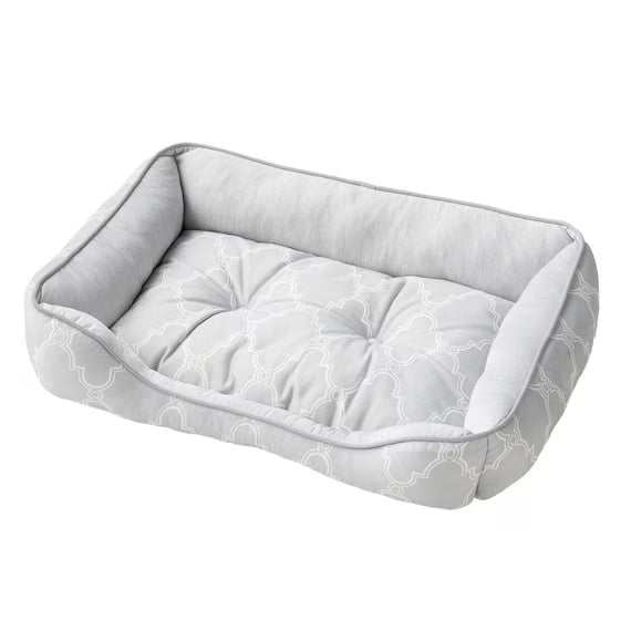 PET BED N-COOL WSP L-SQUARE GY S244