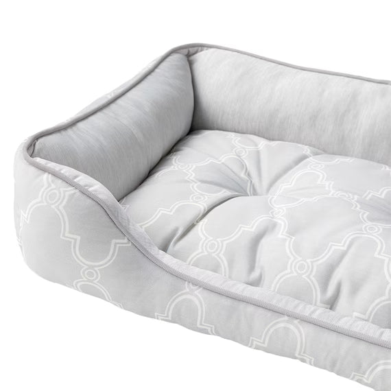 PET BED N-COOL WSP L-SQUARE GY S244