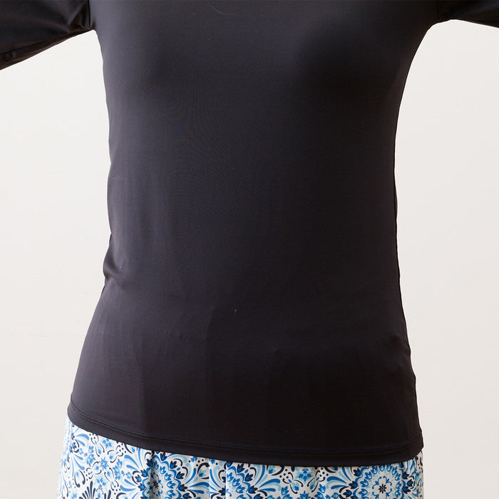 WOMEN'S SUPERCOOL UV-CUT LONG SLEEVE SHIRT BK L