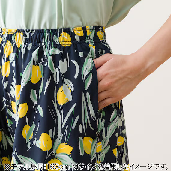 WOMEN SUPER COOL ROOMPANTS SHORT LENGTH  LEMON M