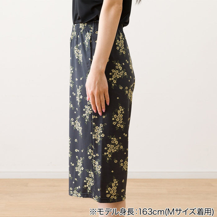 WOMEN'S SUPER COOL ROOMWEAR SET FLOWER BK M