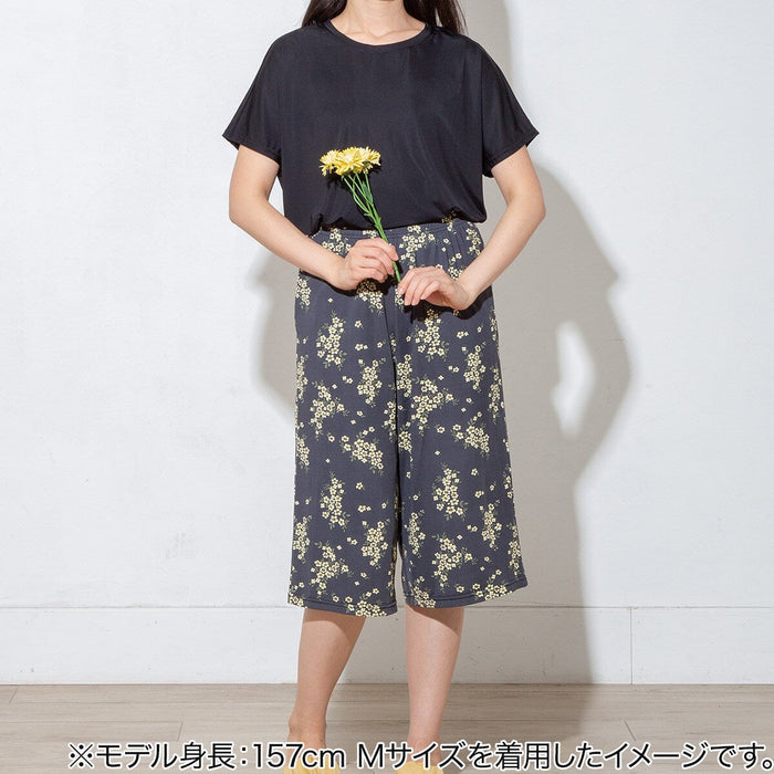 WOMEN'S SUPER COOL ROOMWEAR SET FLOWER BK M