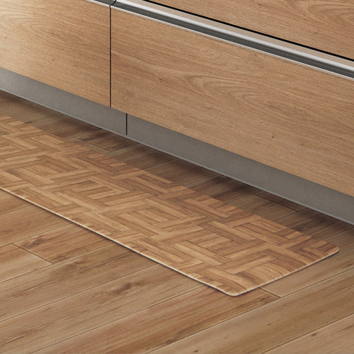 PVC FloorMat Woody Texture BR 45X180