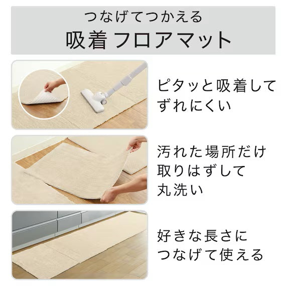 NON-SLIP FLOOR MAT 45X60 IV JOY