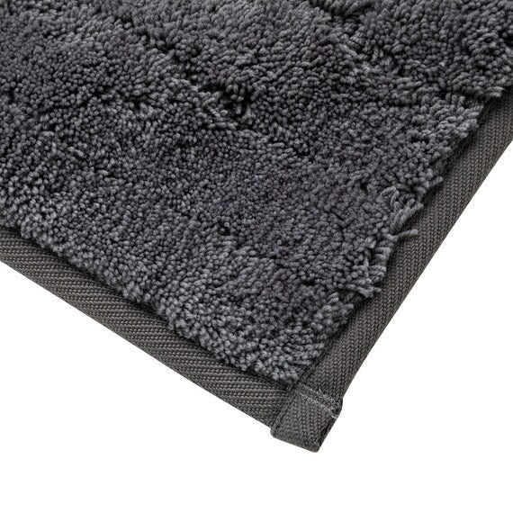 QUICK DRYING BATH MAT DGY 45X60 RW001