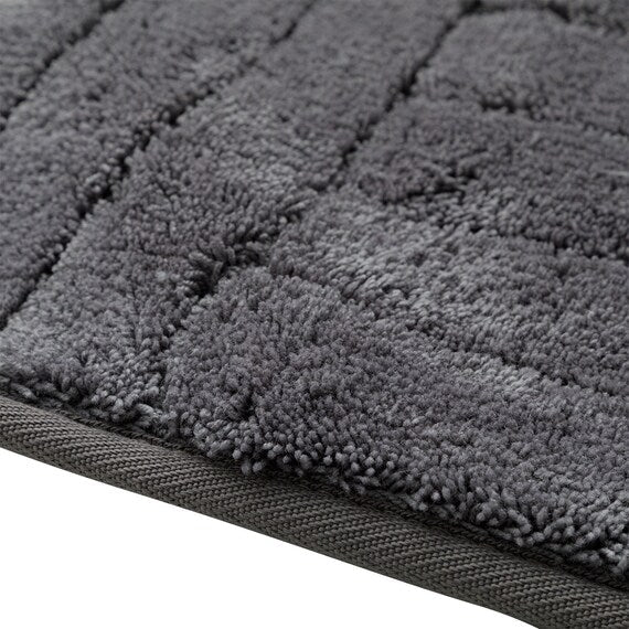 QUICK DRYING BATH MAT DGY 45X60 RW001
